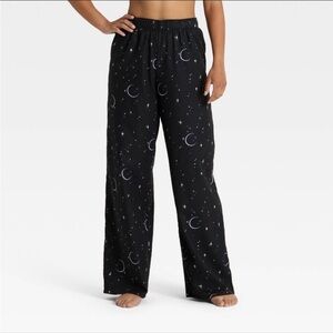 Women's Halloween Flannel Pajama Pants - Hyde and EEK! Boutique™ size L NWT